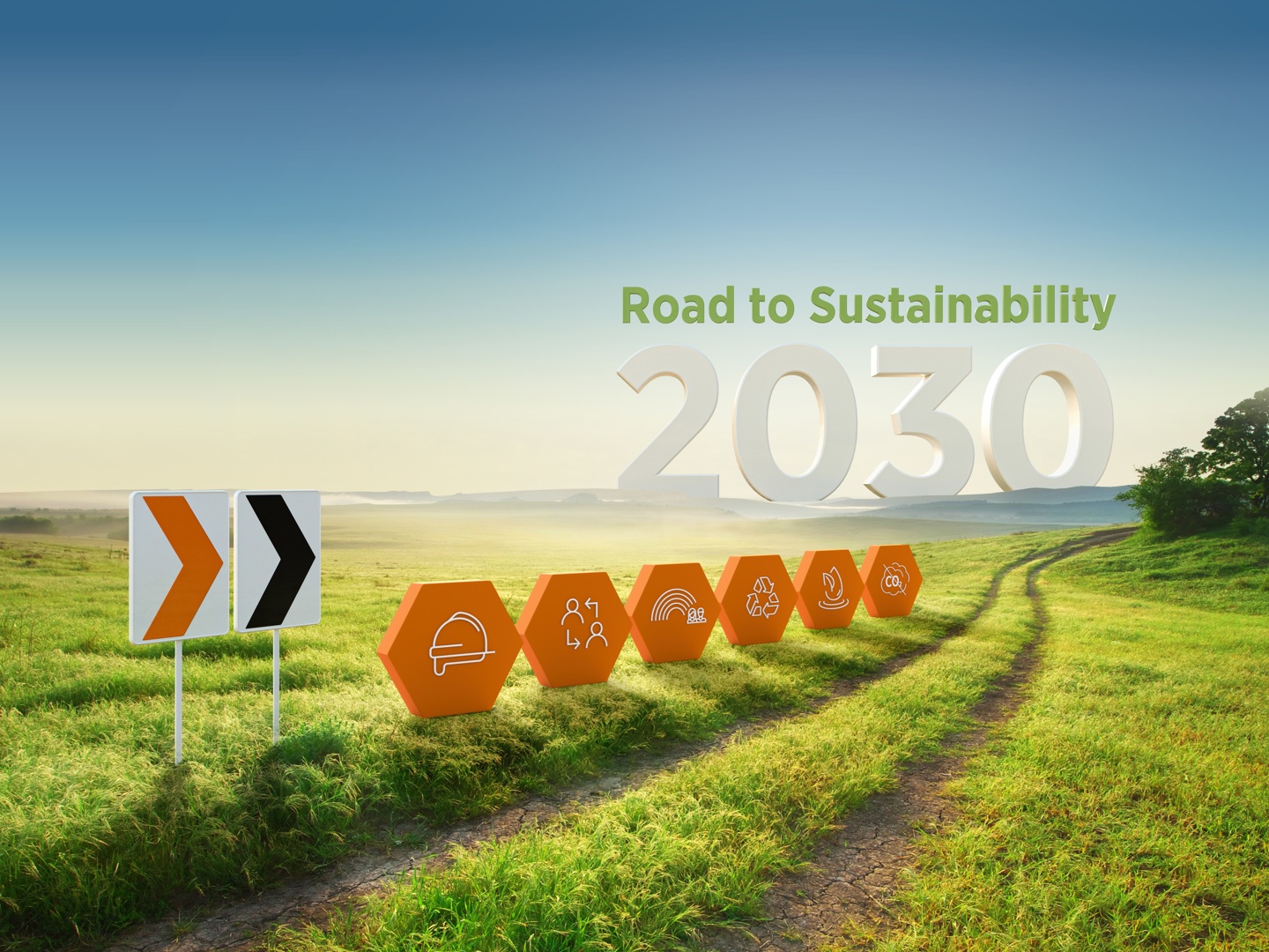 Immagine Road to Sustainability Etex aggiornata 2024